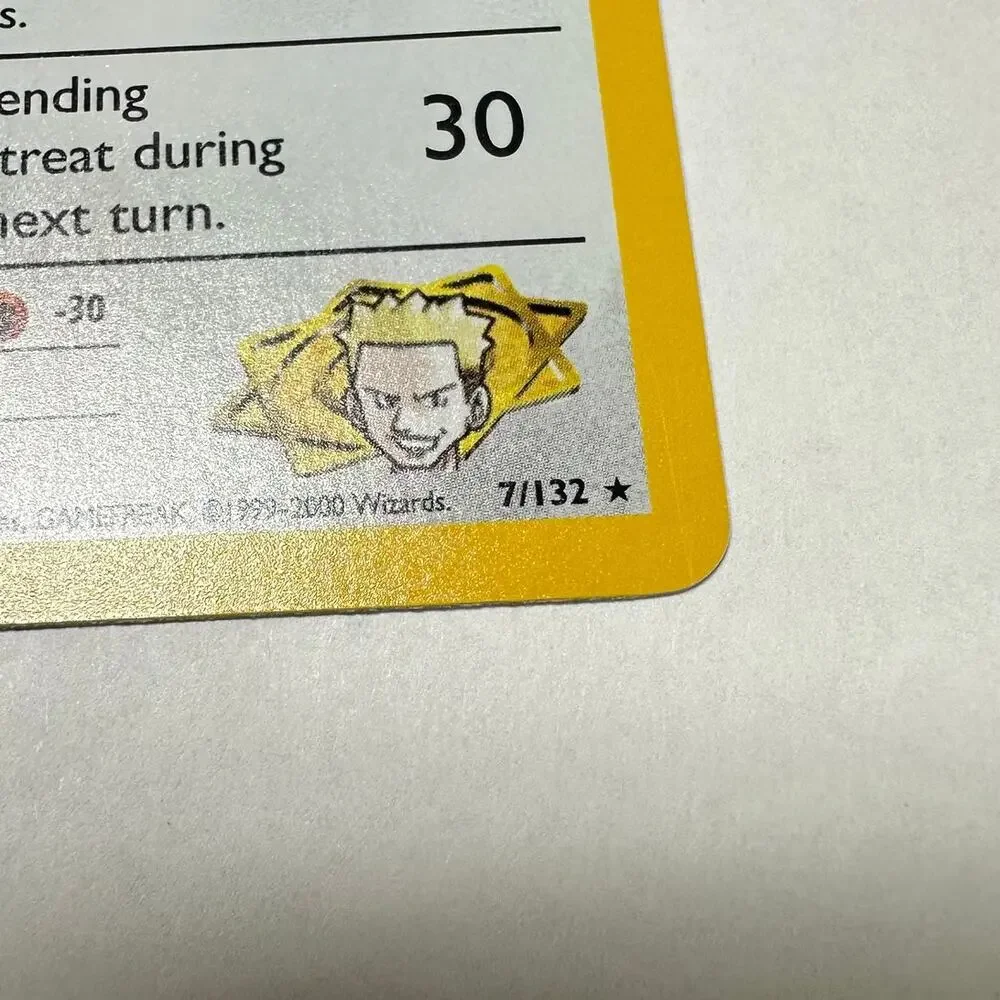 Pokémon TCG Lt. Surge's Fearow 7/132 Holo Rare Gym Heroes Unlimited